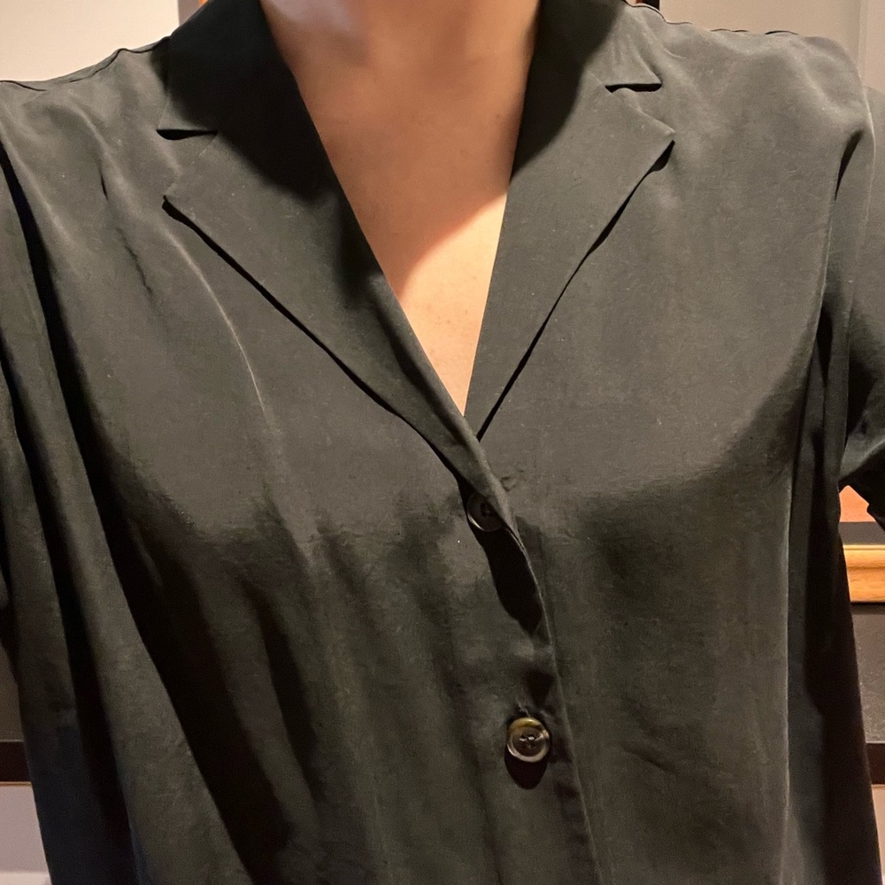 & Other Stories Silky Shirt - Picture 2 of 2